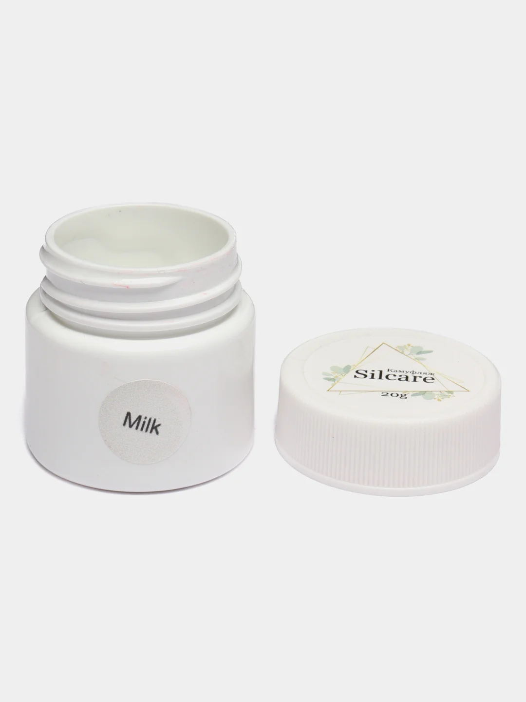 Молочный гель для наращивания ногтей Silcare