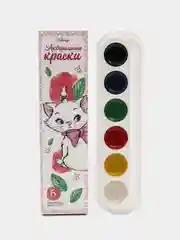 Акварель медовая "Кошечка Мари" Коты-аристократы, 6 цветов, в картонной коробке, без кисти