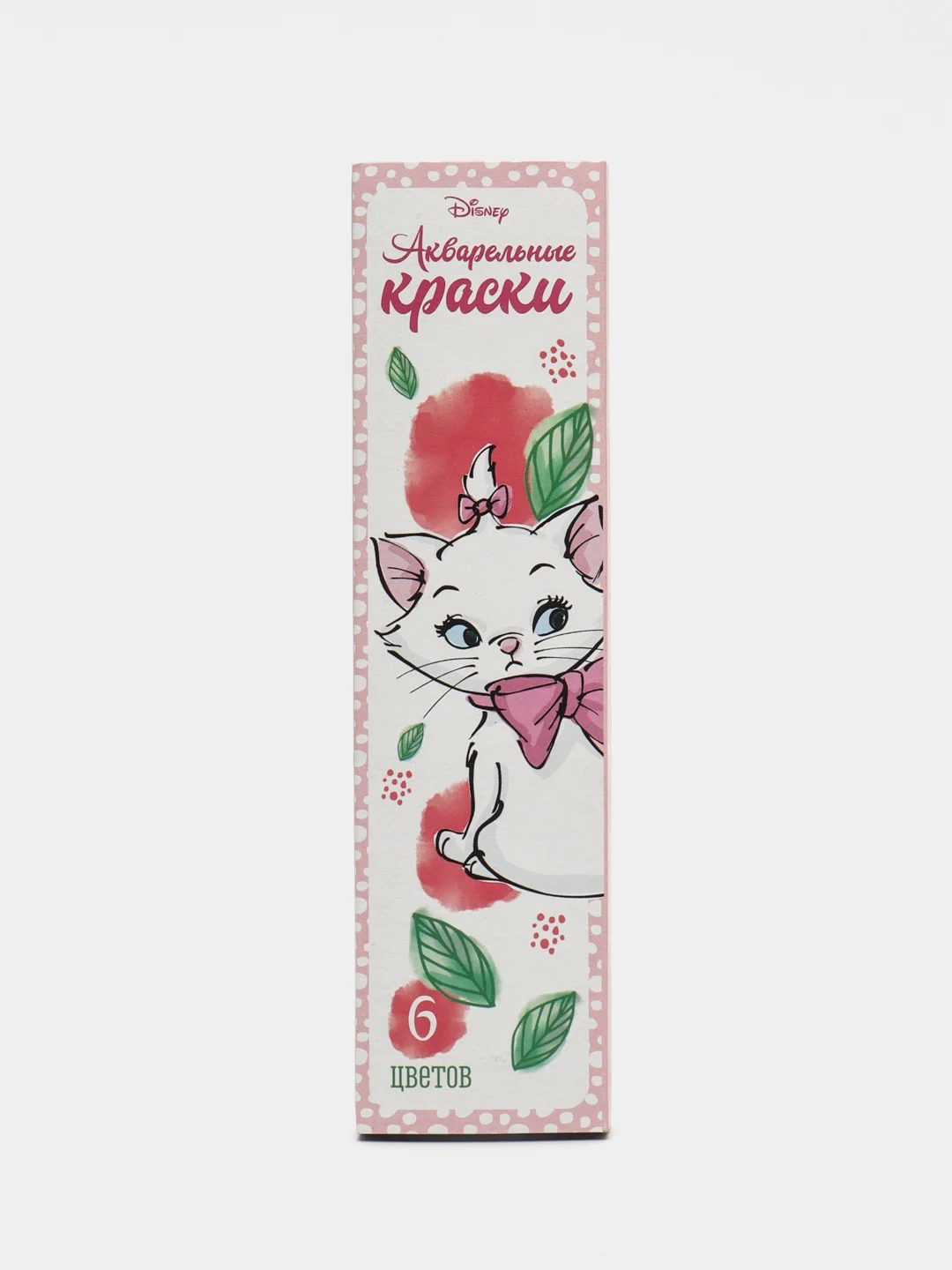 Акварель медовая "Кошечка Мари" Коты-аристократы, 6 цветов, в картонной коробке, без кисти
