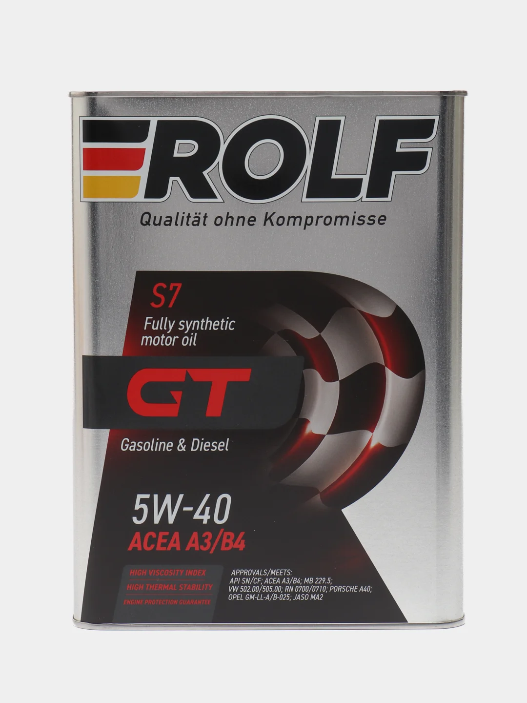 Масло моторное Rolf GT 5W-40, синтетика