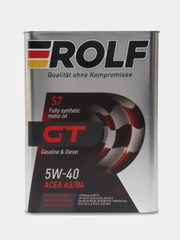 Масло моторное Rolf GT 5W-40, синтетика