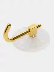 Крючок для ванной и кухни самоклеящийся, золотой, набор 4 шт