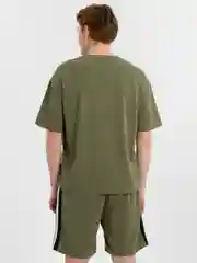 Бежевый костюм мужской, летний