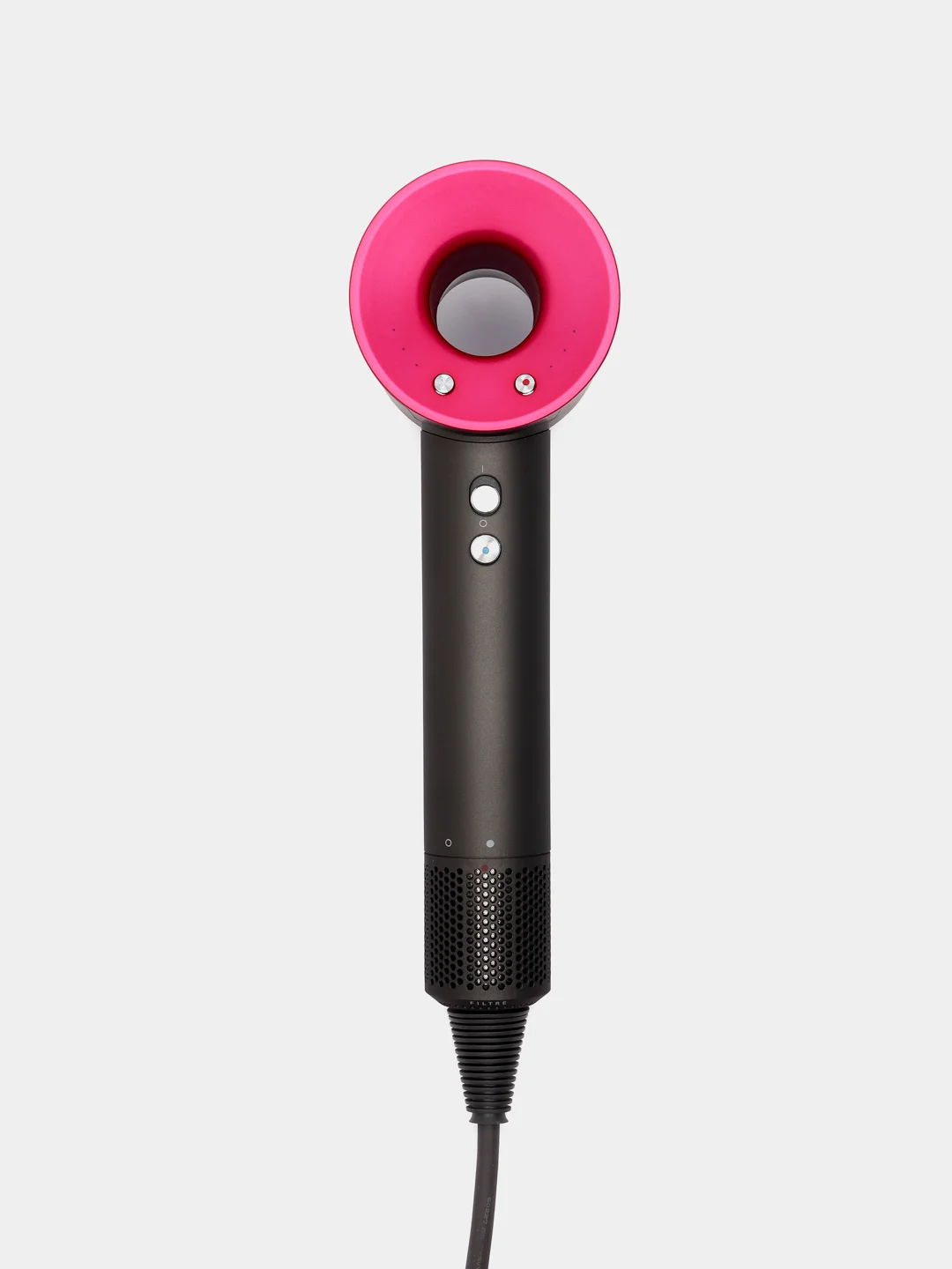 Розовый профессиональный фен для сушки и укладки волос Leafless Hair Dryer