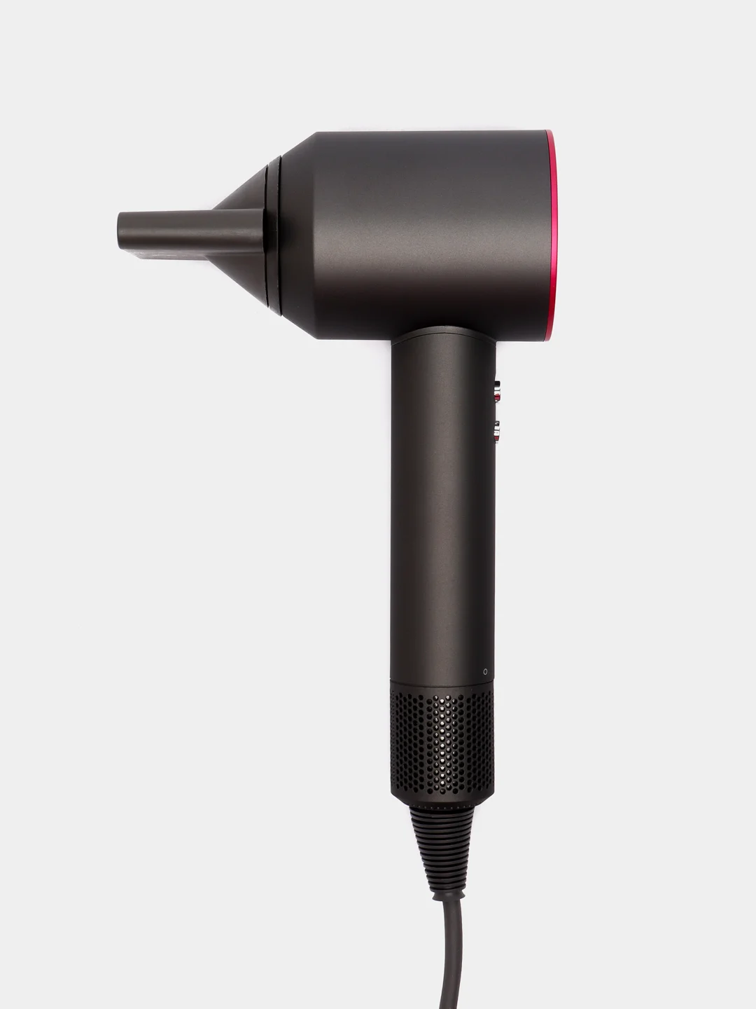 Розовый профессиональный фен для сушки и укладки волос Leafless Hair Dryer