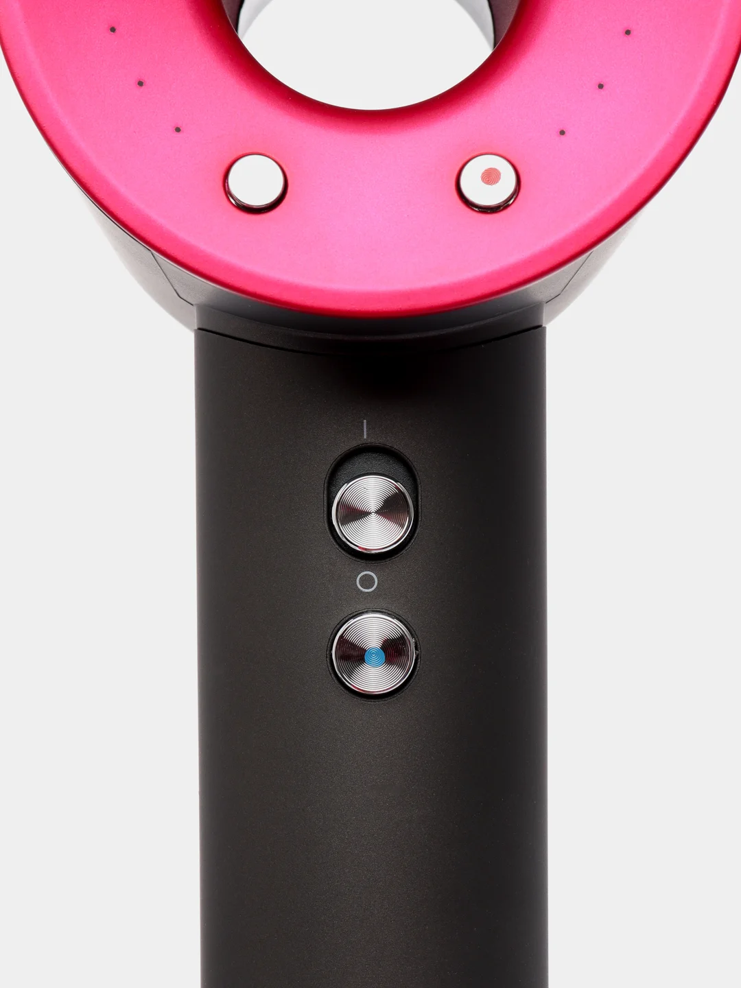 Розовый профессиональный фен для сушки и укладки волос Leafless Hair Dryer