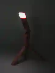 Голубой монопод и штатив для селфи с Bluetooth пультом и LED-подсветкой / Селфи палка с триподом