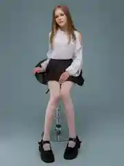 Белый колготки детские Giulia BELLA 02
