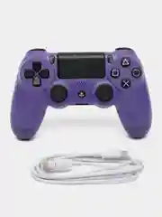 Фиолетовый беспроводной геймпад-джойстик DualShock 4 для PS4, PS5 и ПК