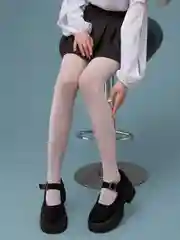 Белый детские колготки Giulia BELLA 03