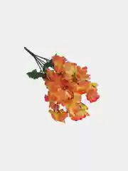 Оранжевый искуственные цветы "Сакура", розовый, голубой, жёлтый, белый букет