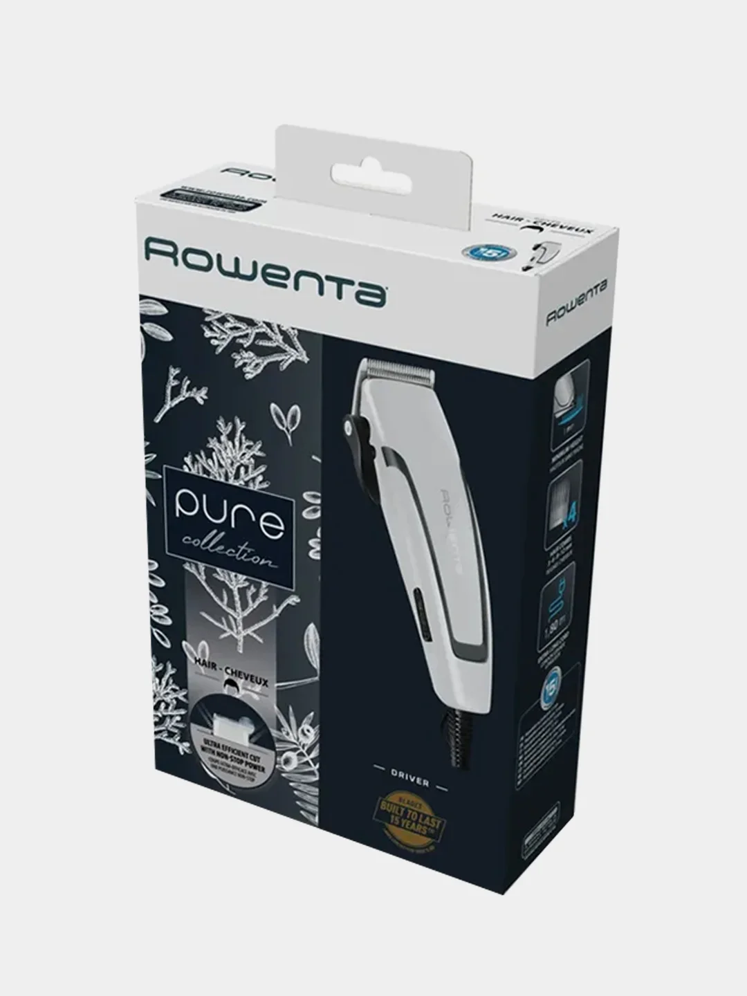 Триммер для стрижки волос ROWENTA Pure Collection Driver TN1605F0