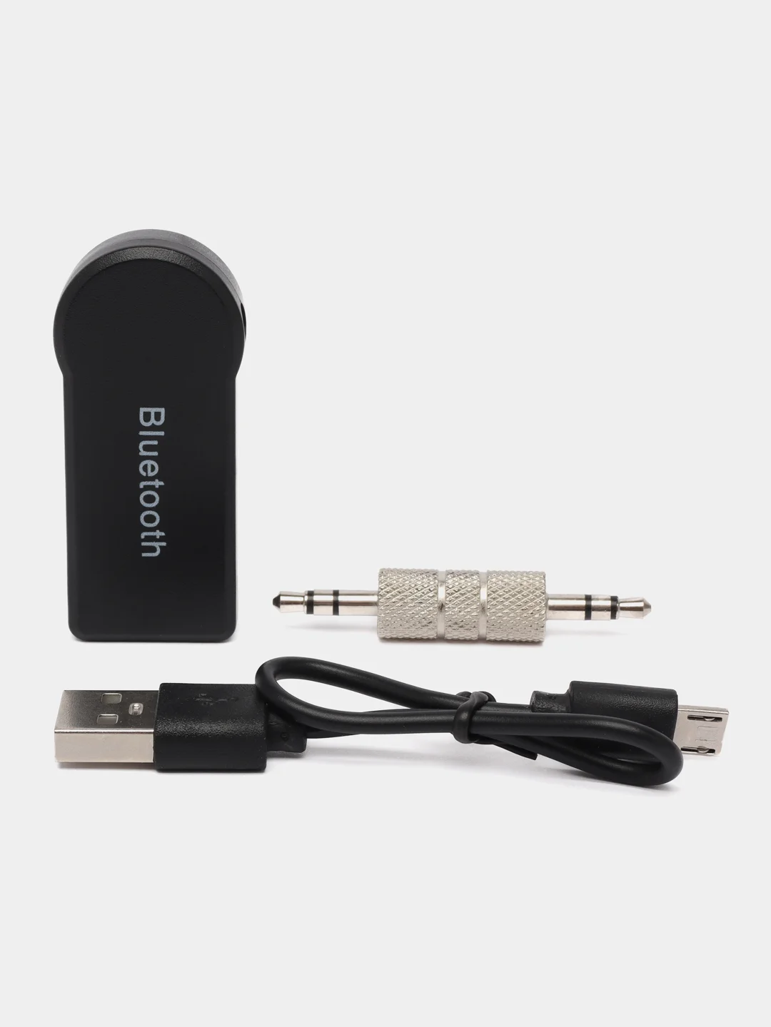 Автомобильный AUX ресивер Bluetooth адаптер для музыки и громкой связи