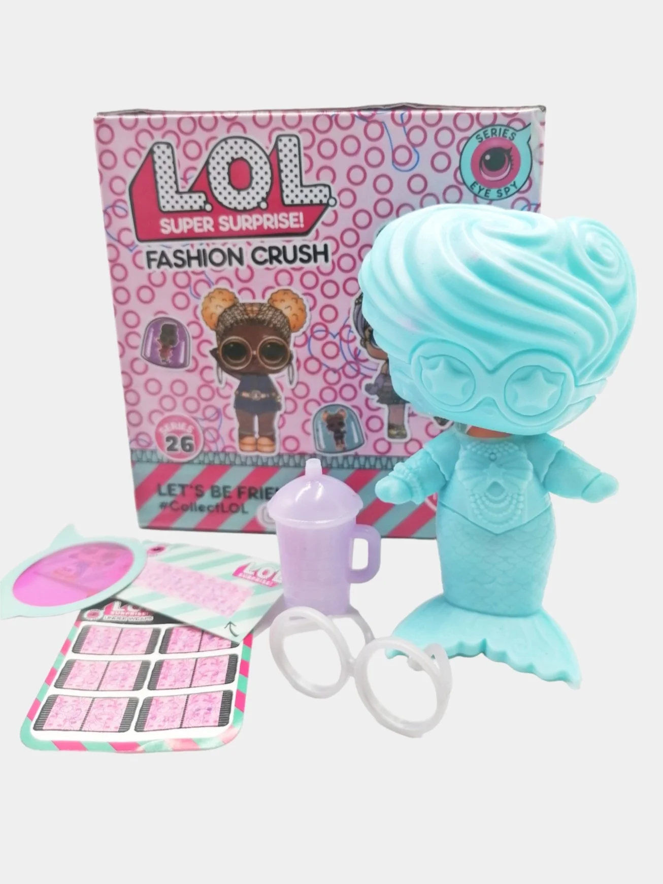 LOL Surprise Fashion Crush Набор с куколкой и аксессуарами