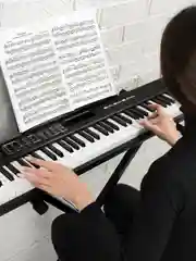 Черный цифровое пианино-синтезатор ON Maestro, MIDI, 88 клавиш (компактные), черный
