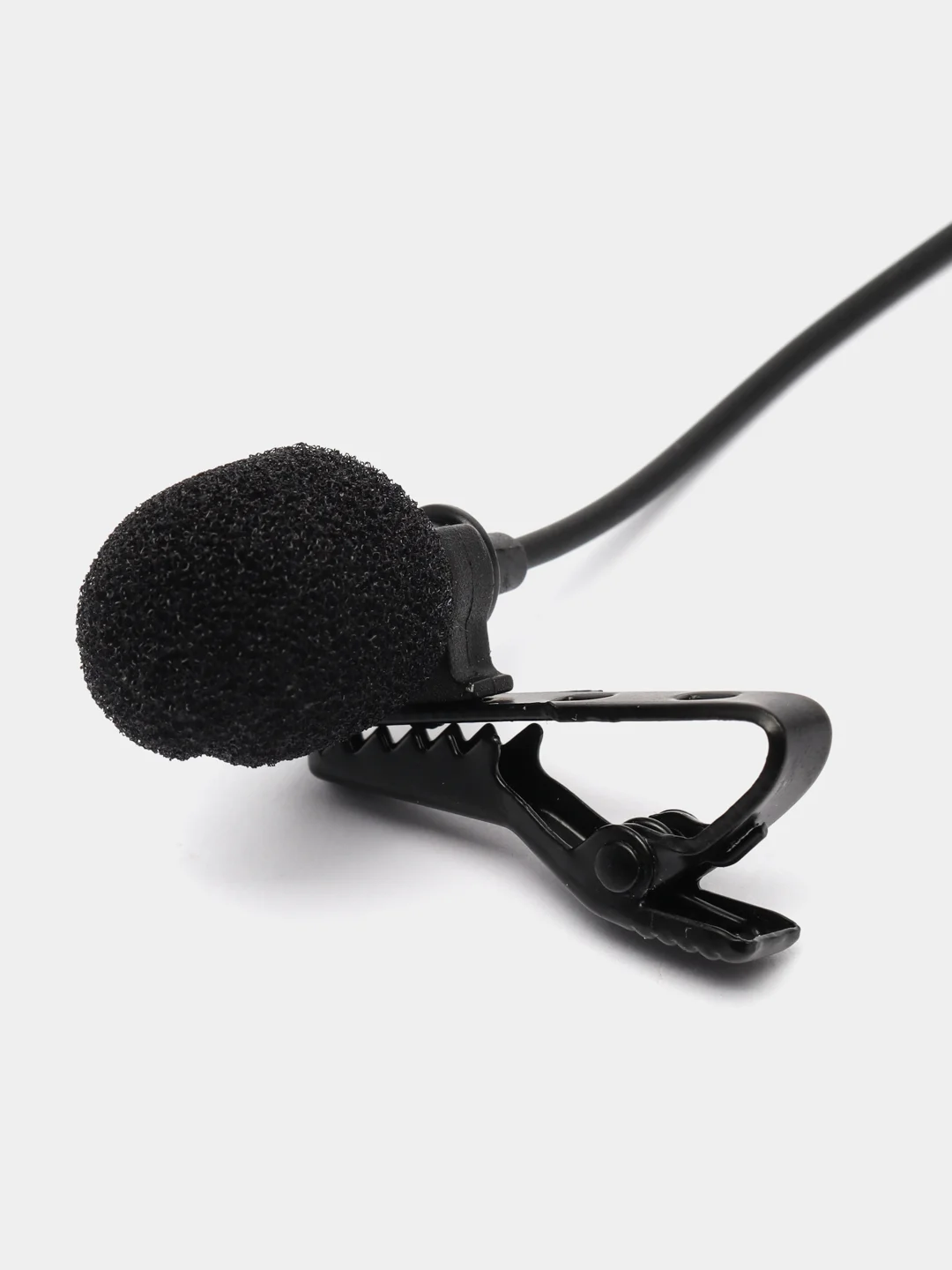Черный микрофон проводной, мини микрофон петличка, Type-C, Lightning iPhone