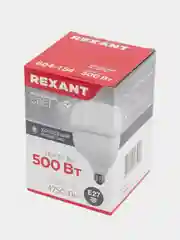 Лампа светодиодная REXANT COMPACT, 50Вт, E27, с переходником на E40, 4750Лм, 6500K