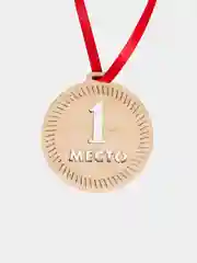 Медаль подарочная 10 шт. с лентой