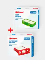 Набор фильтров Filtero FTH 75 HEPA + FTM 75 для пылесосов BORK