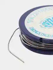 Оловянно свинцовый припой с канифольным ядром, проволока 0,8 мм, ширина 1,7 м, длина 10 гр