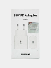 Сетевое зарядное устройство для Samsung TA800 Type-C,25W USB-C зарядка самсунг