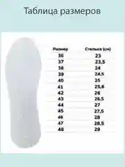 Стельки тонкие для летней обуви