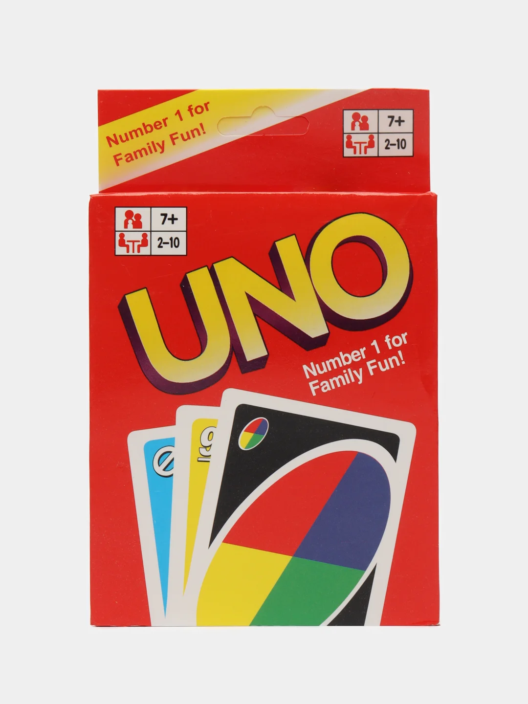 Красный настольная карточная игра УНО (UNO)l для большой компании 108 карт