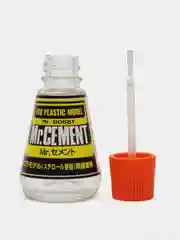 MC-124 Mr.Hobby Mr. Cement Клей для пластиковых моделей, с кисточкой, 23 мл
