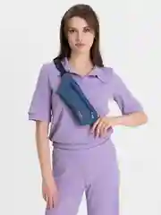 Синий сумка на пояс ПС-03