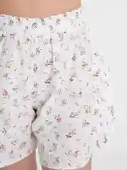 Слоновая кость костюм муслиновый женский, с шортами и рубашкой Izy Wear