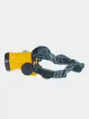 Желтый фонарь налобный аккумуляторный КОСМОС 3W LED, Li-ion аккумулятор
