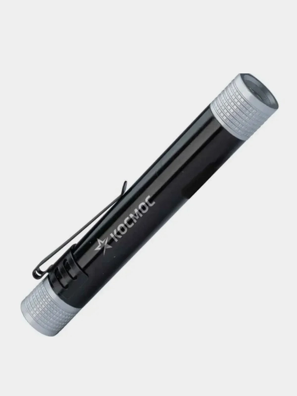 Фонарь ручной КОСМОС KOS107B, 0,5 Вт LED, корпус из алюминия, зажим для крепления