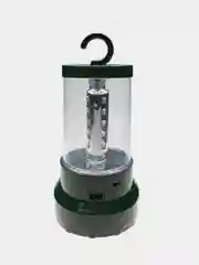Зеленый фонарь-светильник аккумуляторный КОСМОС 2008L-LED, 24 LED+19 LED, 4V2AH