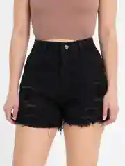 Черный шорты джинсовые, женские шортики с завышенной талией, S-XXXL