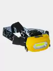 Желтый фонарь аккумуляторный налобный КОСМОС Li-Po, 3 Вт COB, зарядка от micro USB