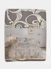 Постельное белье 1,5 спальный/ 2 спальное / евро Полисатин ivSubelIa "Фрау", 70x70