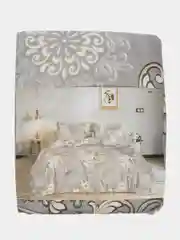Постельное белье, 1,5 спальный, 2 спальное, евро, полисатин, ivSubelIa "Гжель", 70 x 70
