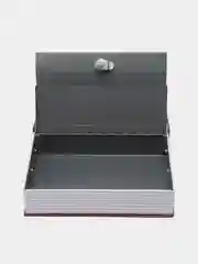 Белый книга-сейф с замком, тайник для денег, 24х5,5х15,5 см