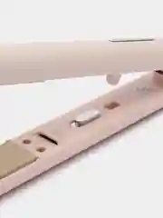 Розовый выпрямитель для укладки волос