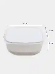 Белый контейнер  для еды, Контейнер для заморозки и хранения продуктов