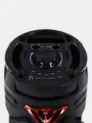 Красный портативная колонка Bluetooth с караоке и микрофоном #1764555