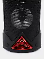 Красный портативная колонка Bluetooth с караоке и микрофоном #1764555