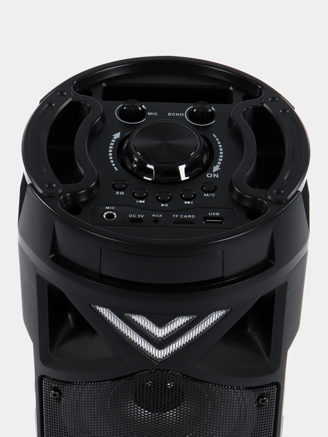 Синий портативная колонка Bluetooth с караоке и микрофоном #1764555