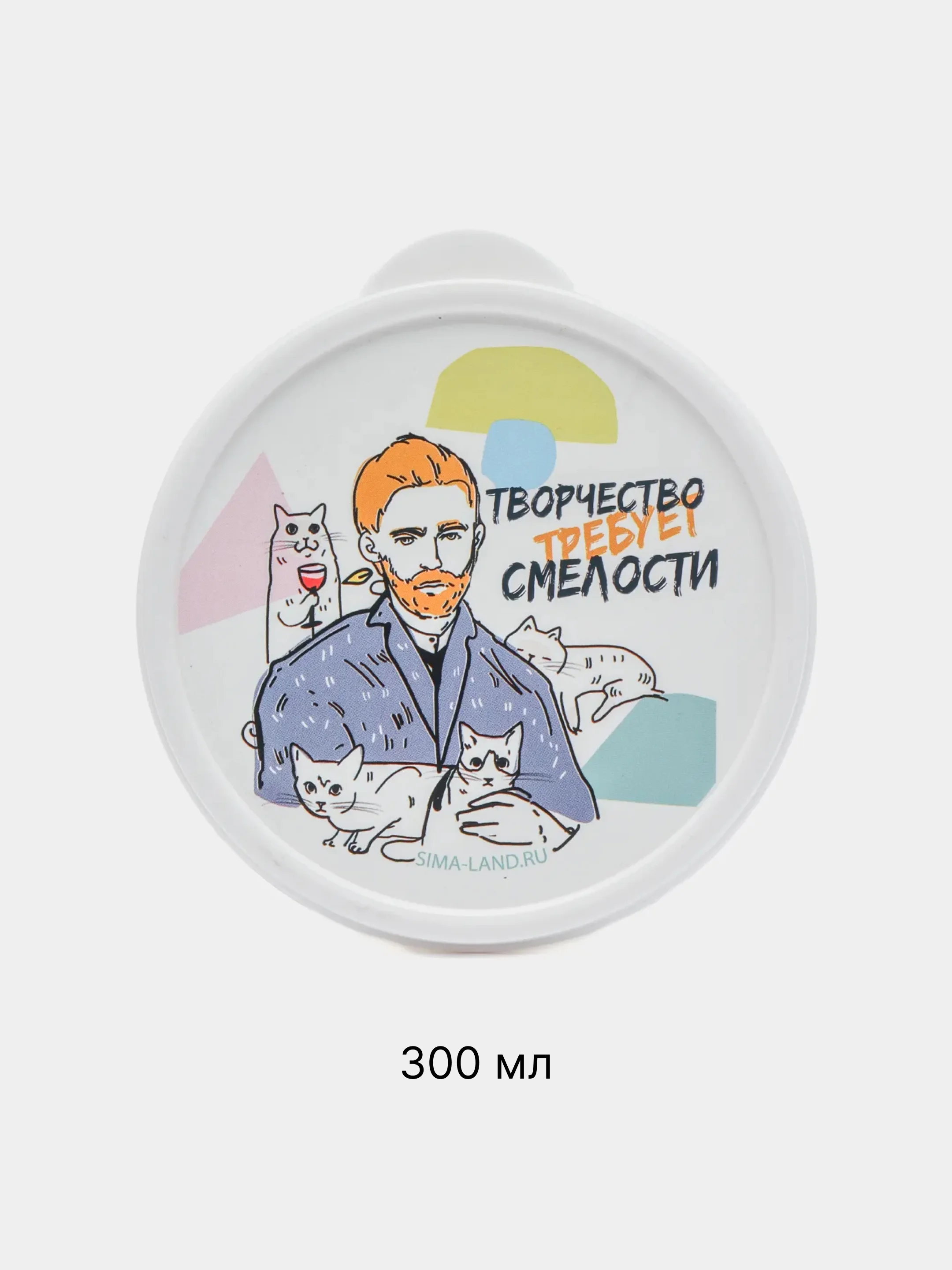 Белый контейнер, ланч-бокс