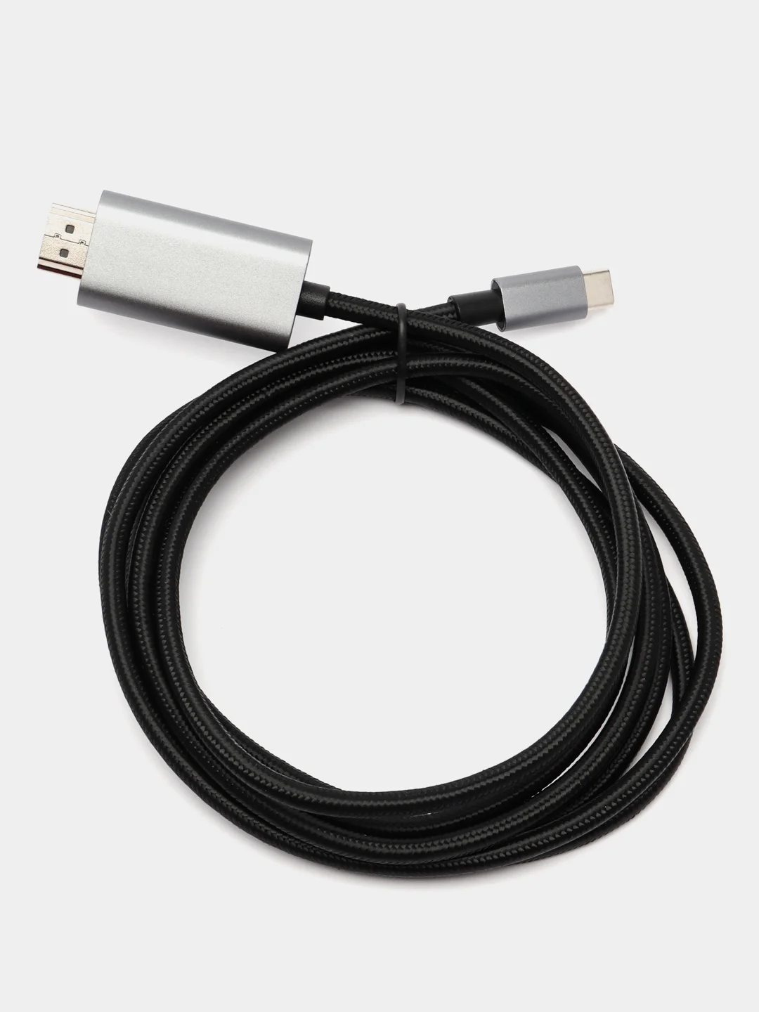 Видеокабель HDMI/Type-C, 2 м, черный