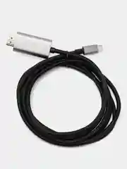 Видеокабель HDMI/Type-C, 2 м, черный