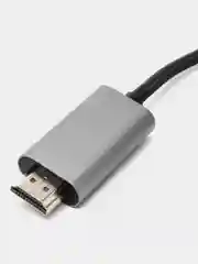 Видеокабель HDMI/Type-C, 2 м, черный