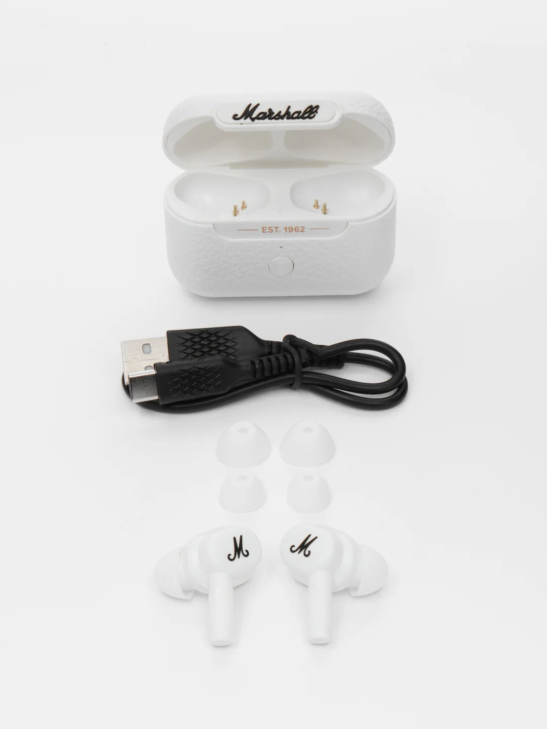 Белый беспроводные наушники Marshall Motif A.N.C. (Bluetooth)
