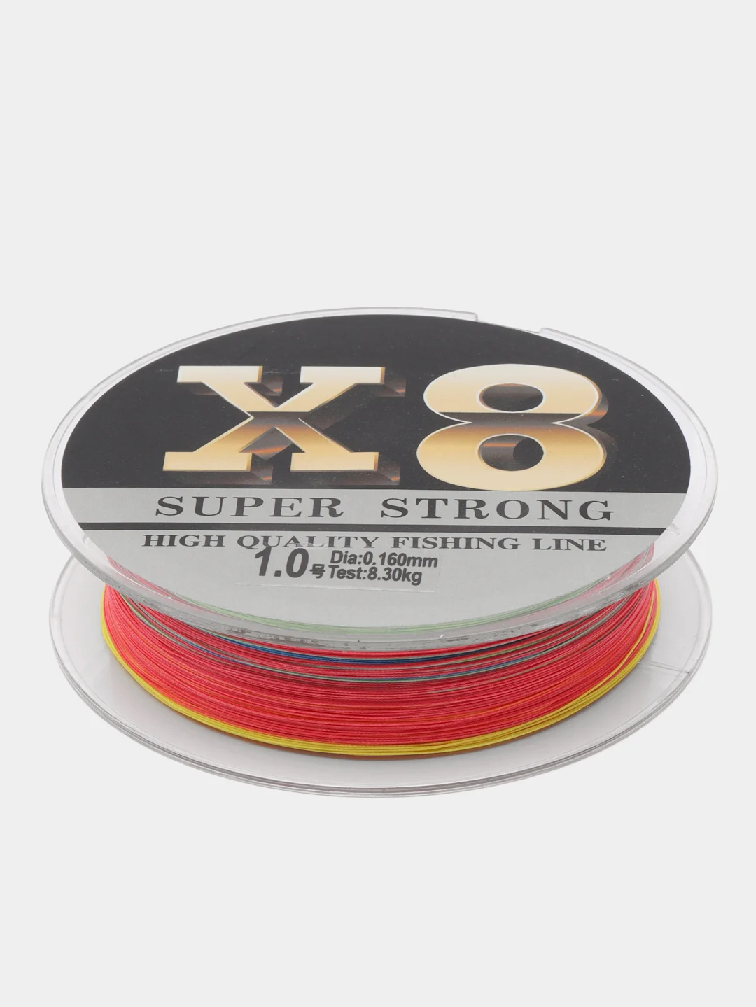 Леска плетенка рыболовная Super Strong Х8