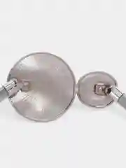Серебряный подхват для штор, металлический, 1шт